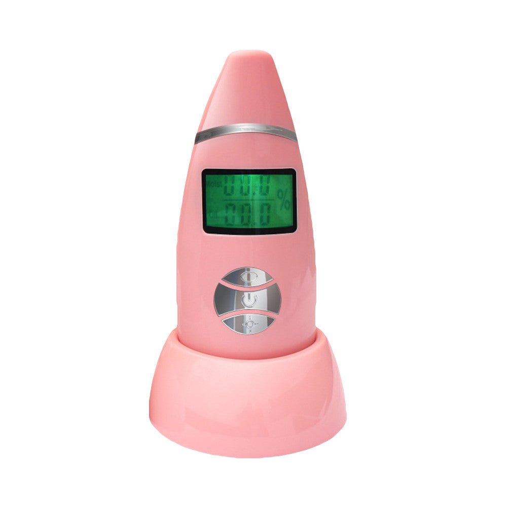 Skin Care Moisture Analyzer Digital Water Oil Monitor Tester with LCD Display for Spa